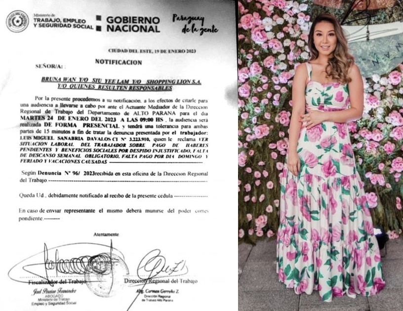 Denuncian a conocida influencer Bruna Wan Kitman